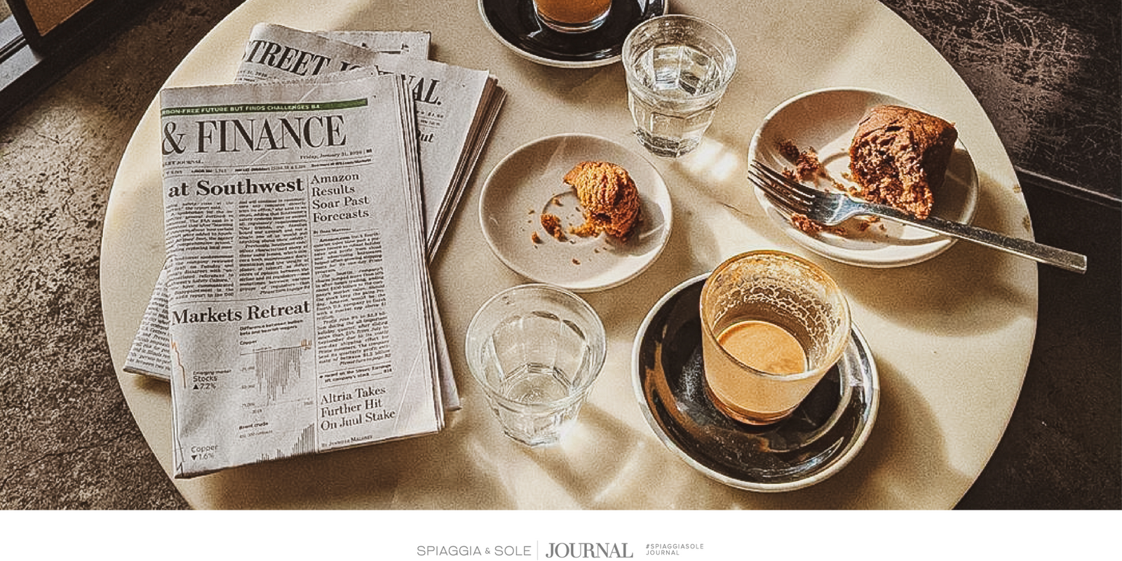 A typical breakfast recommended in Rome that you can't miss.